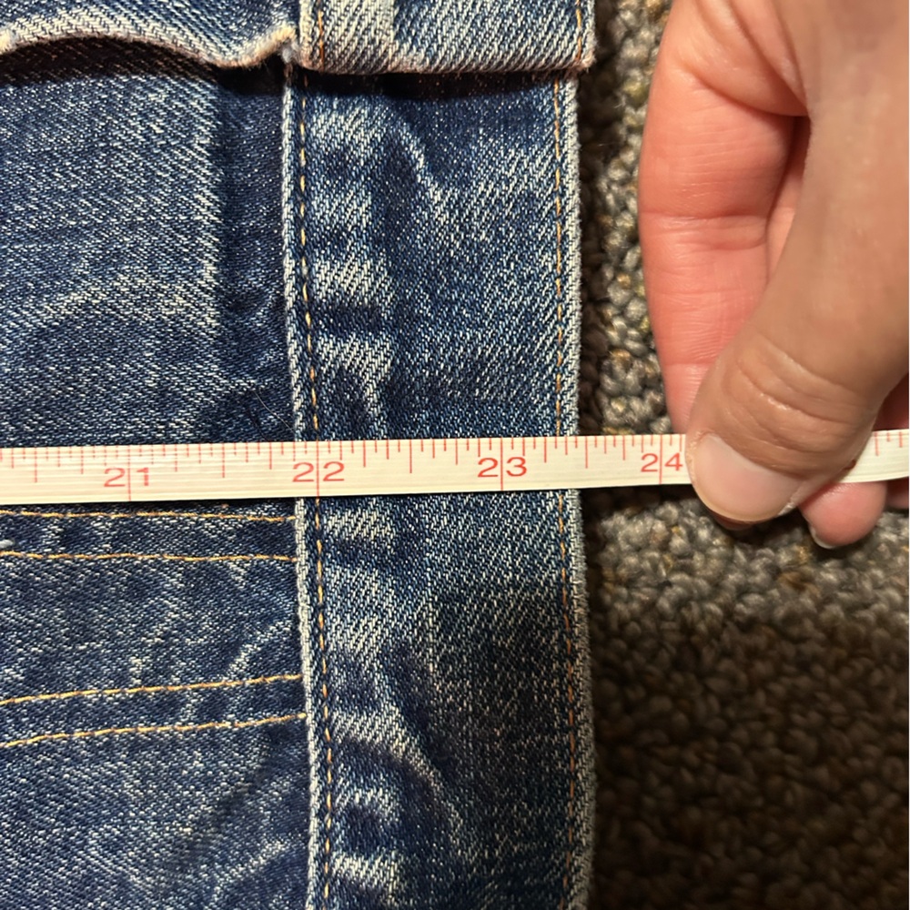 Vintage Orange Tag Levi’s Jacket Size 22 - Picture 9 of 9